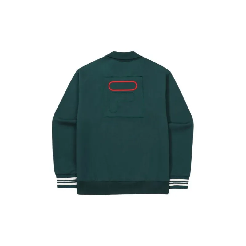 FILA Sweatshirts Men Dark Green-1