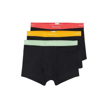 Paul Smith 3 Pack Logo Waistband Boxers