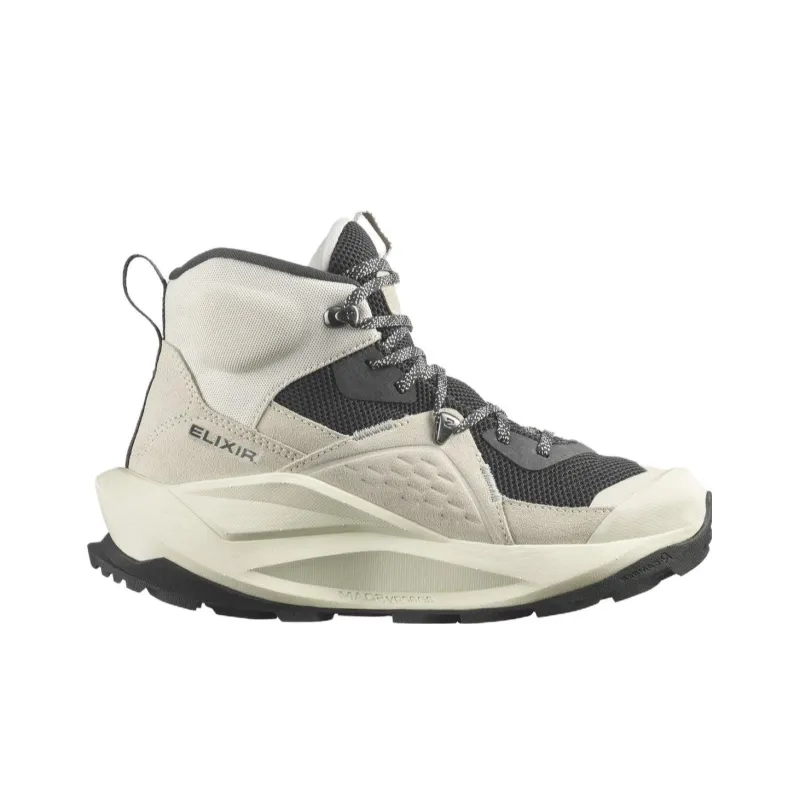 SALOMON Women's Elixir Mid GORE TEX 'Vanilla Ice Lemon'-1