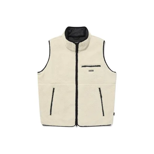 COVERNAT Vests Unisex Beige