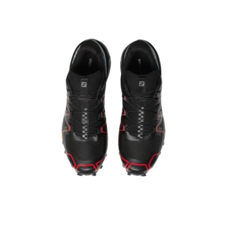 SALOMON Speedcross Offroad 'Black High Risk Red'-3