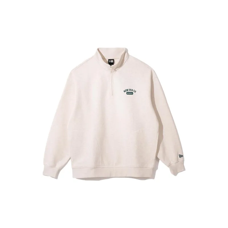 New Era Sweatshirts Unisex Oatmeal-1
