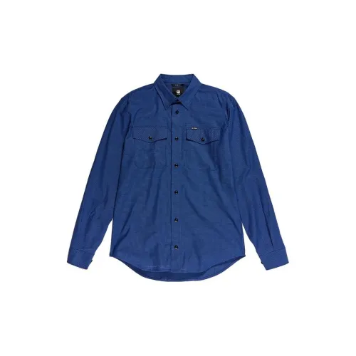 G-STAR RAW Shirts Men Blue