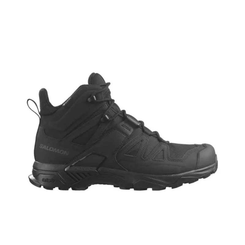 SALOMON X Ultra Forces Mid GTX Anti Slip Wear Resistant Mid Top Outdoor Shoes Unisex Black-1