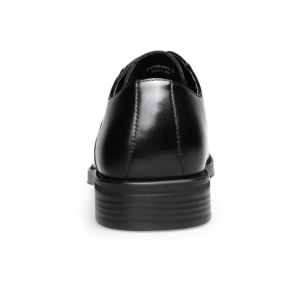 LAORENTOU Dress Shoes Men Low Top Black/Brown-3