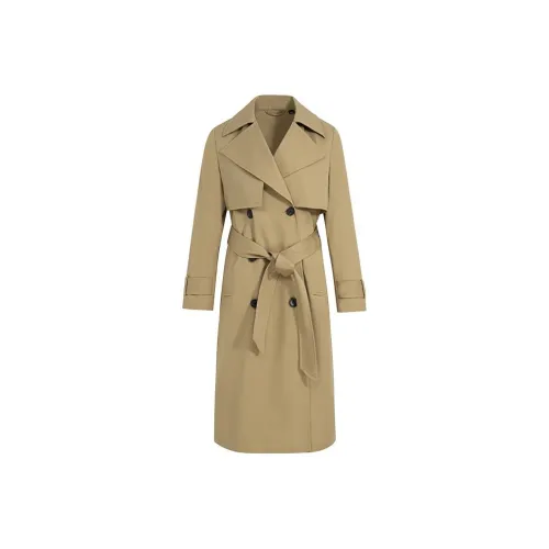 ALLSAINTS Trench Coats Women's Camel