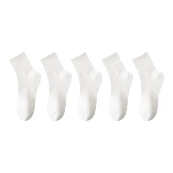 MIIOW Mid Calf Socks Men's 5 Pack