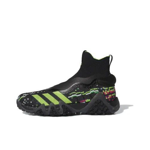 Adidas Codechaos Golf Shoes Unisex High-Top Black/Green