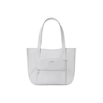 MR.ACE HOMME Polyester Tote Bag Shopping Bag Laptop Bag Handbag Shoulder Bag Women's Gray White Paint