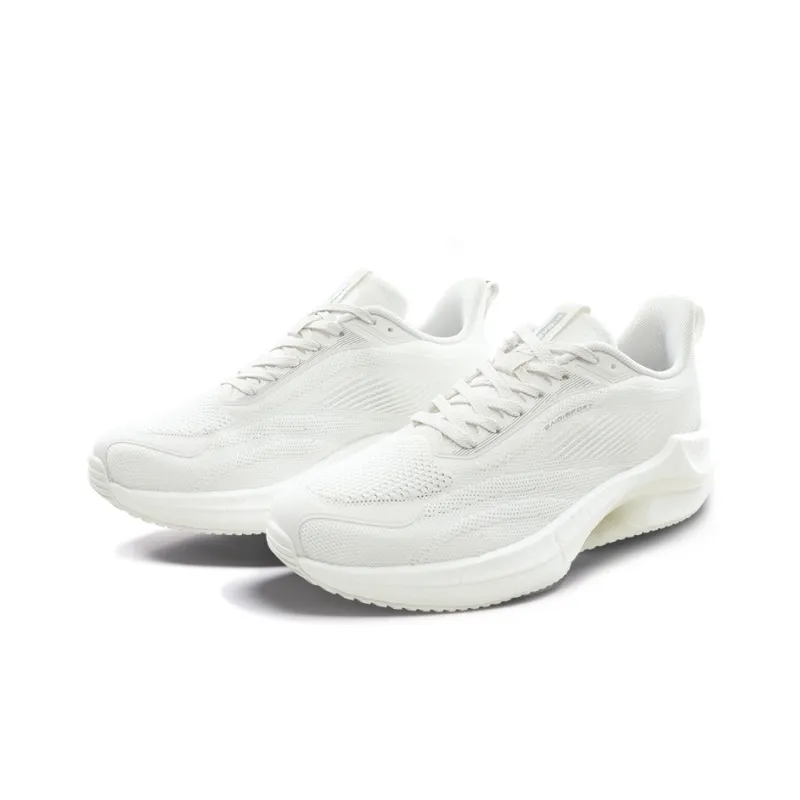 SAIQI Low Top Supercritical Running Shoes Men's Pearl White-2
