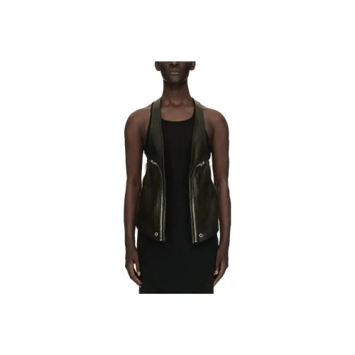 RICK OWENS Vests Men Black