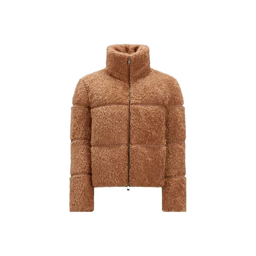 Moncler Down Jackets Women's Light Brown