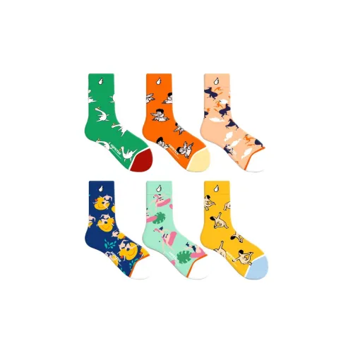 HANADASOX Women's Mid-Calf Socks