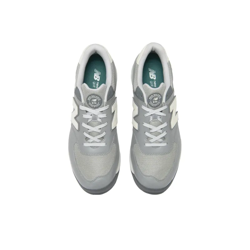 New Balance NB 574 Cushioned Anti Slip And Wear Resistant Lightweight Low Top Golf Shoes Unisex Gray-3