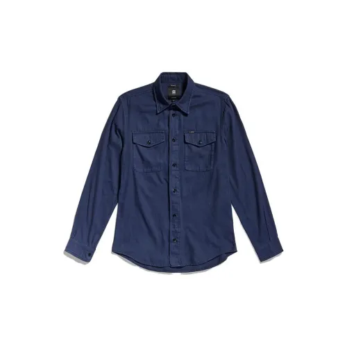 G-STAR RAW Shirts Men Dark Blue