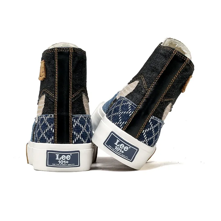 Lee Lightweight And Breathable High-Top Canvas Shoes Unisex-3