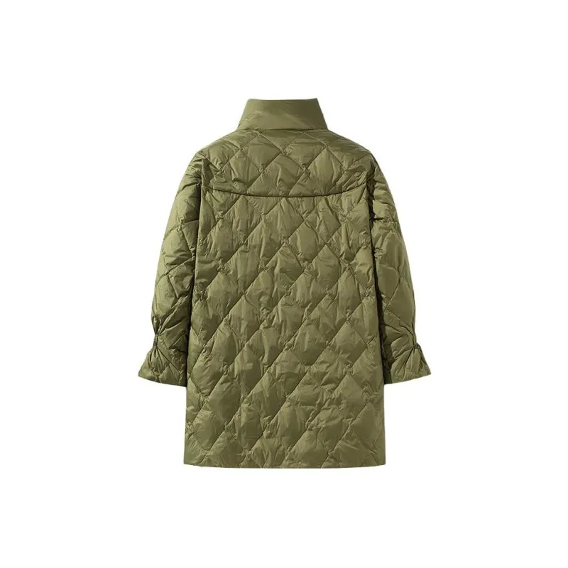 OUTDOOR PRODUCTS Down Jackets Women's Army Green-1