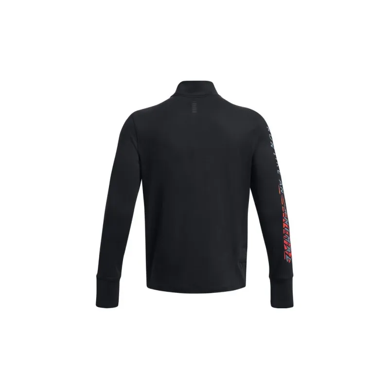 Under Armour RUN LAA T Shirt Men's Black-1