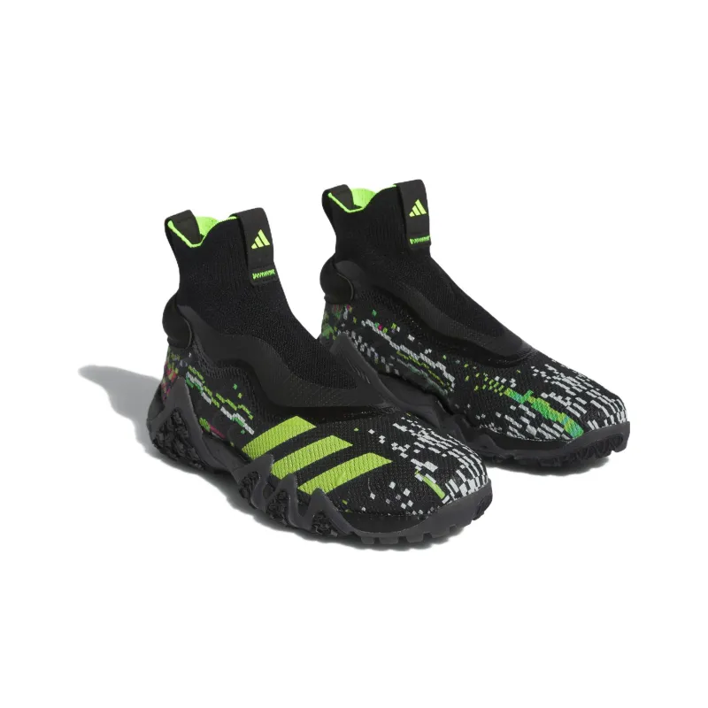 Adidas Codechaos Laceless Primeknit Boost 'Black Lucid Lemon'-2