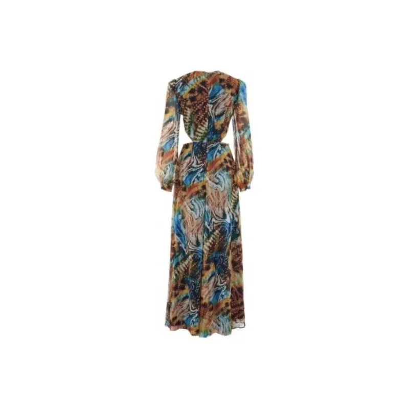 GUESS Long-Sleeved Dresses Women's Multicolor-1