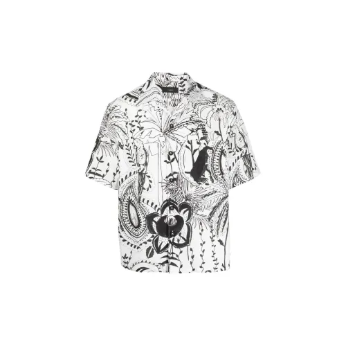 Alanui Oasis Of Imagination Bowling Shirt