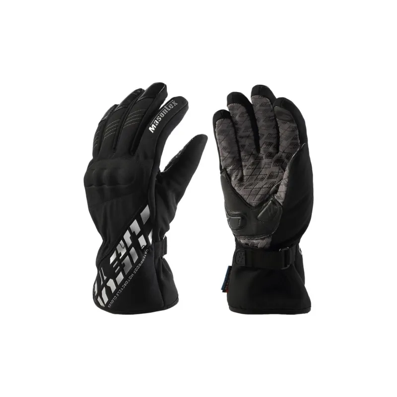 Masonte Motorcycle Protective Gears Twill Suede Goatskin Unisex Long-4