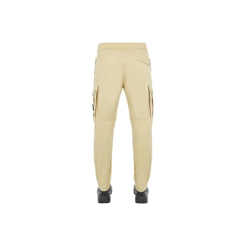STONE ISLAND Cargo Pants Men Yellow-1