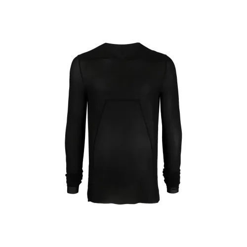 RICK OWENS T-Shirts Men Black