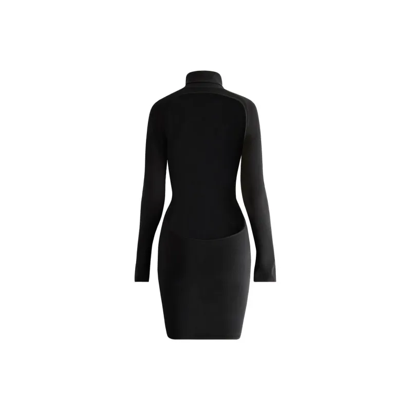 KITH Women's AW23 Fall/Winter Collection Long-Sleeved Dresses Women's Black-1