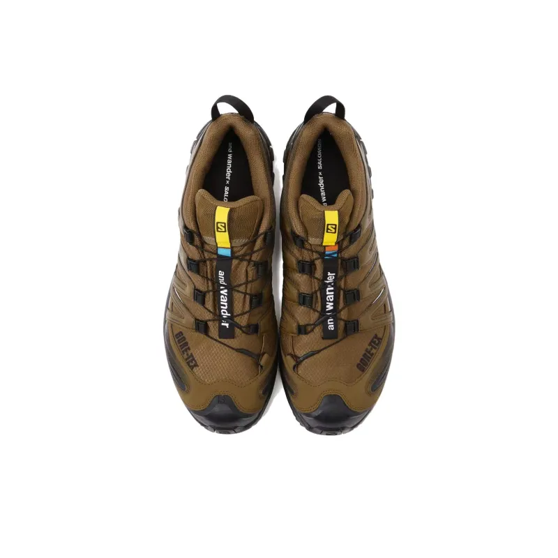 SALOMON XA PRO 3D Slip Resistant Low Top Outdoor Shoes Men's Brown-4