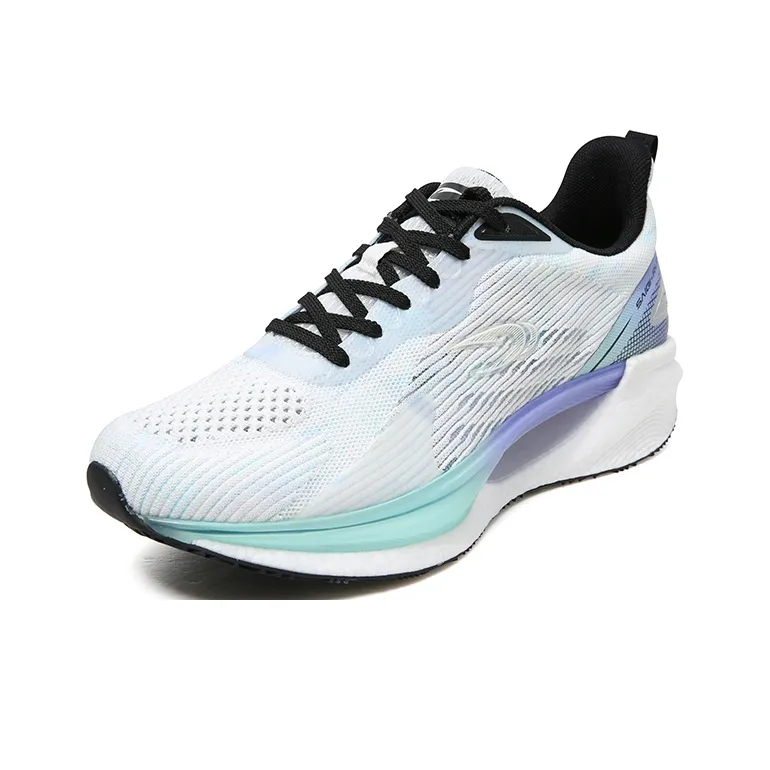 SAIQI Low Top Running Shoes Men's Pearl White-2
