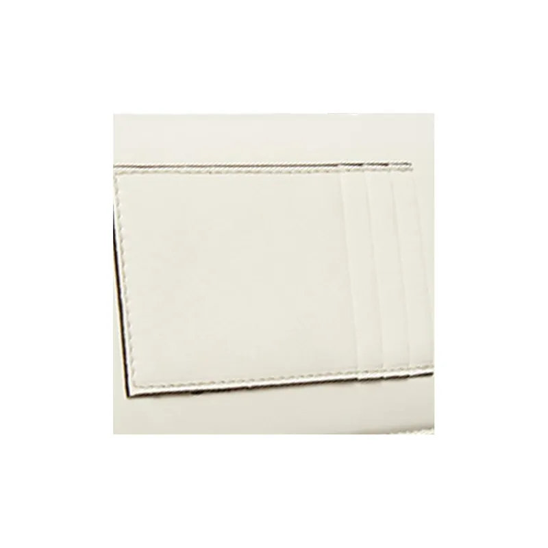Valentino Cow Leather Cell Phone Pouch Men's Ivory White/Red-4