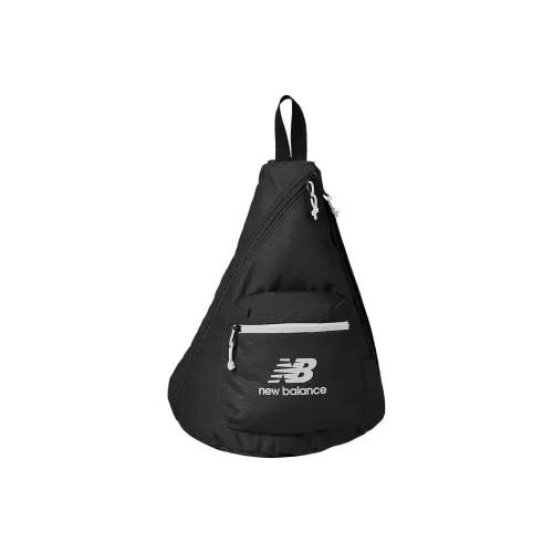 New Balance Polyester Shoulder Bag Crossbody Bag Large Size Unisex Black
