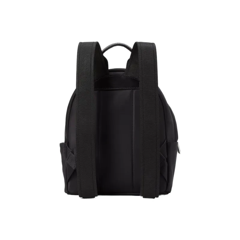 Kate Spade Sam Recycled Nylon Smooth Leather Backpack Small Size Women's Black-2