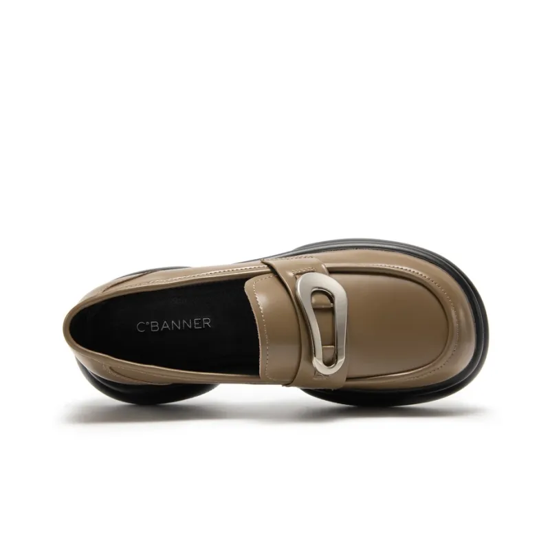 C°BANNER Loafers Women's Black/Khaki-10