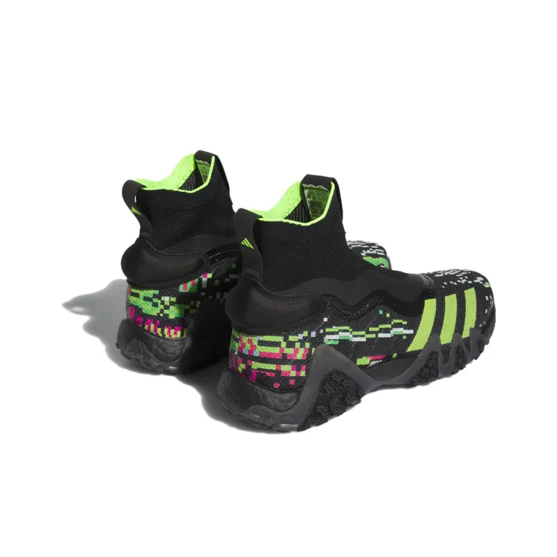 Adidas Codechaos Laceless Primeknit Boost 'Black Lucid Lemon'-3
