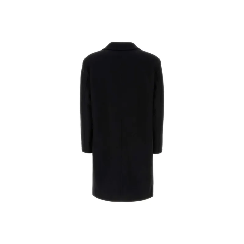 Valentino Coats Men Black-1