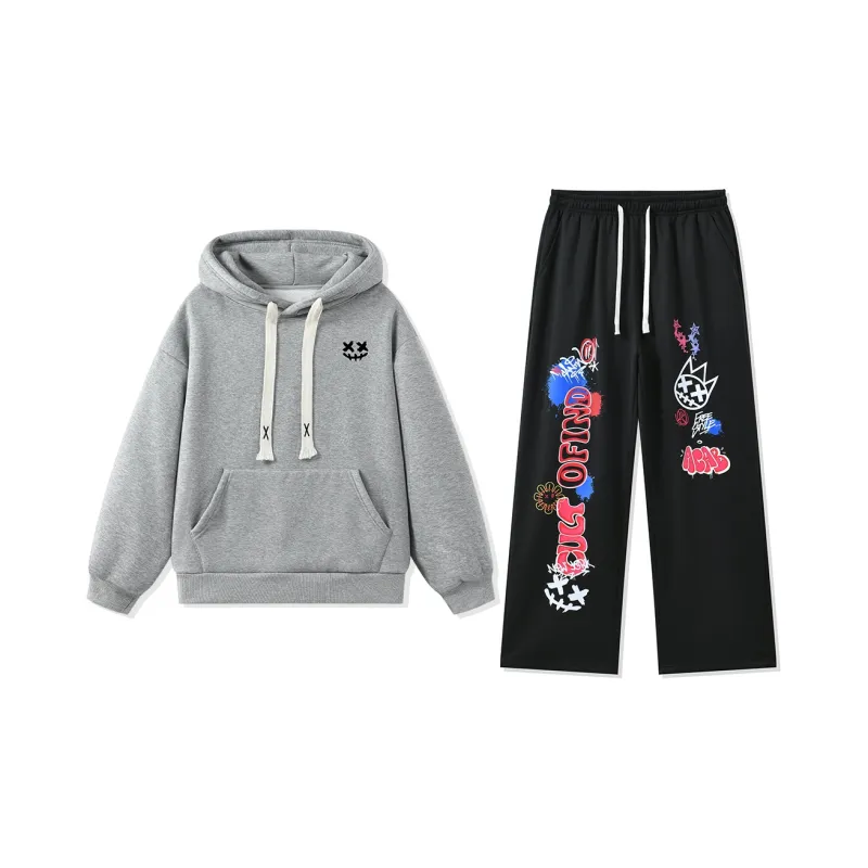 CULT OF INDIVIDUALITY Sweatshirt Sets Unisex-14