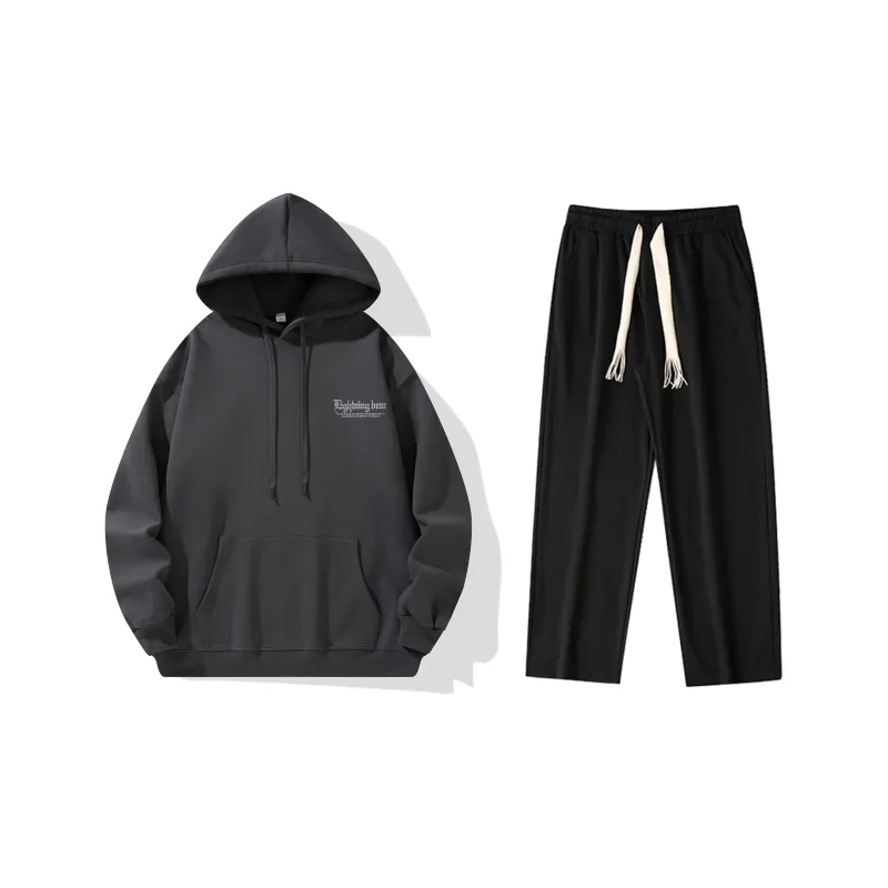 LIGHTNING BEAR Sweatshirt Sets Unisex-7