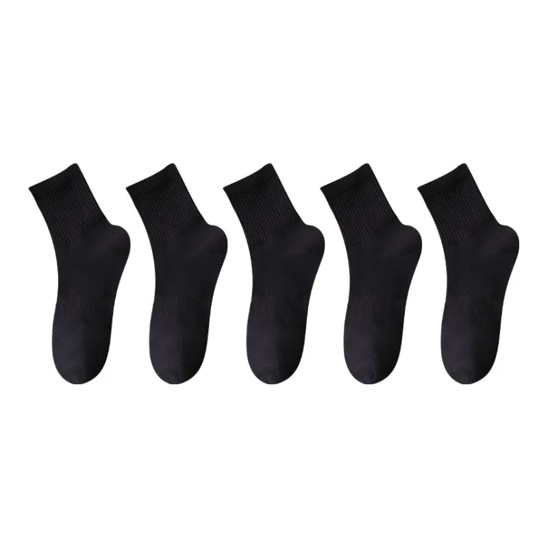 MIIOW Mid Calf Socks Men's 5 Pack-12