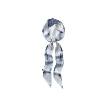 VINEY Polyester Silk Scarves Women's
