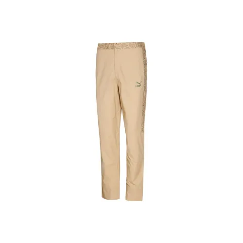 PUMA Sports Pants Men Khaki