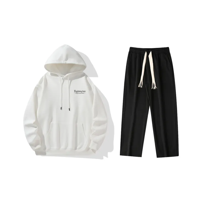 LIGHTNING BEAR Sweatshirt Sets Unisex-3