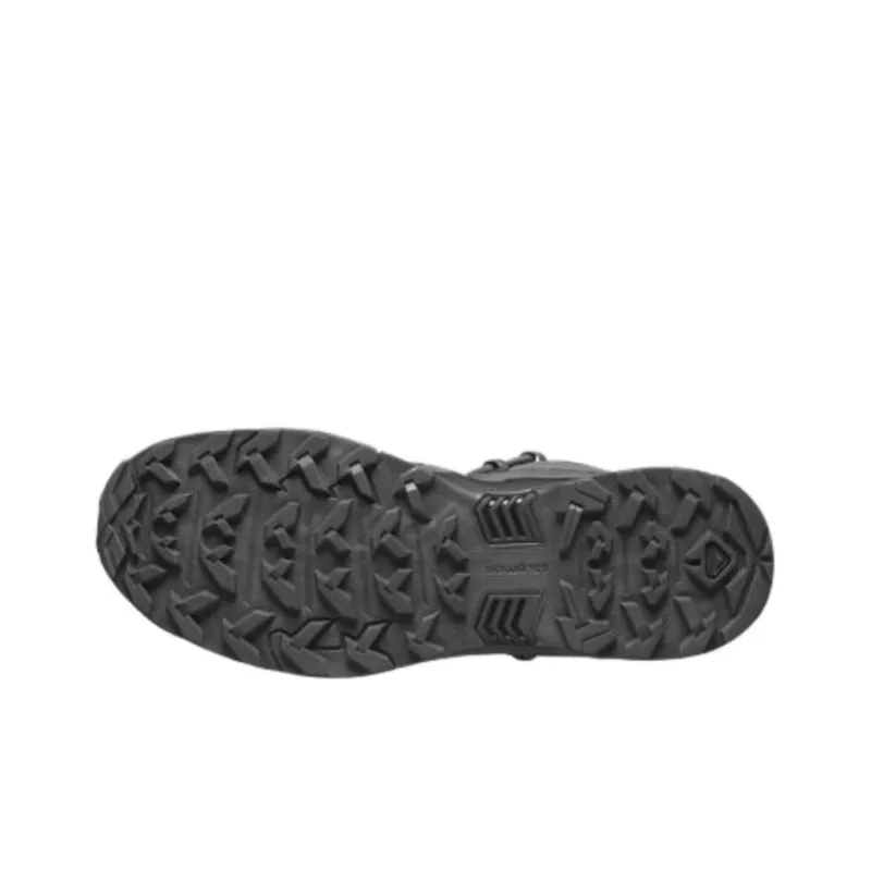 SALOMON X Ultra 4 Forces Mid GTX Anti Slip Wear Resistant Mid Top Outdoor Shoes Men's Gray Black-4