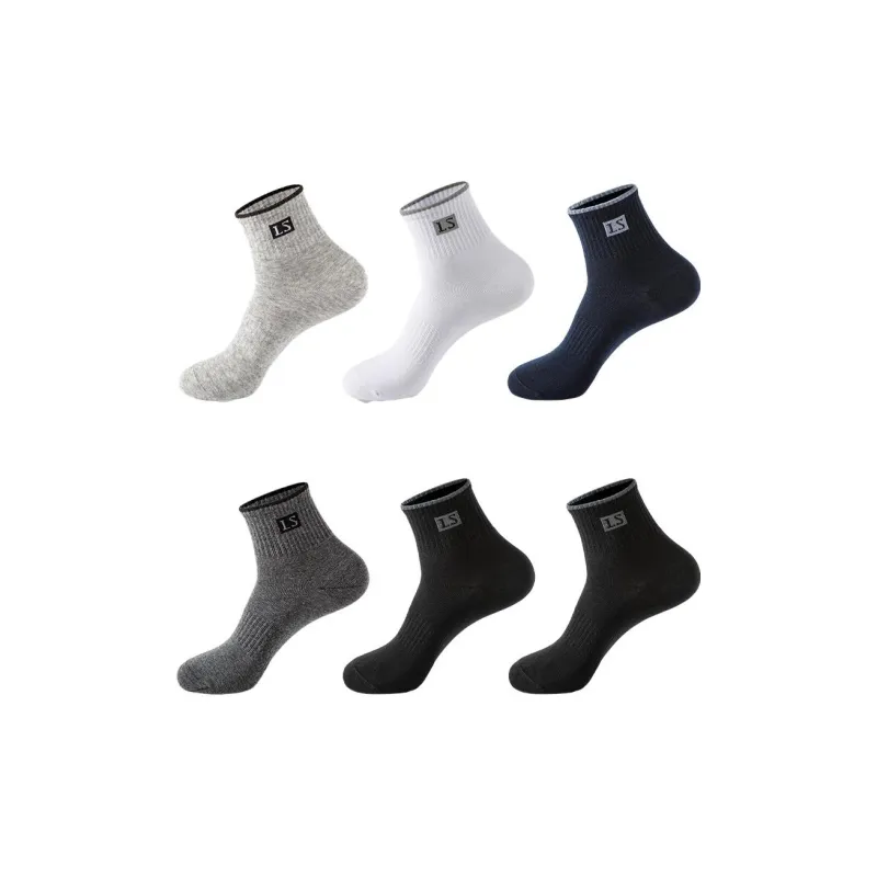 Lanza Men Mid Calf Socks-1