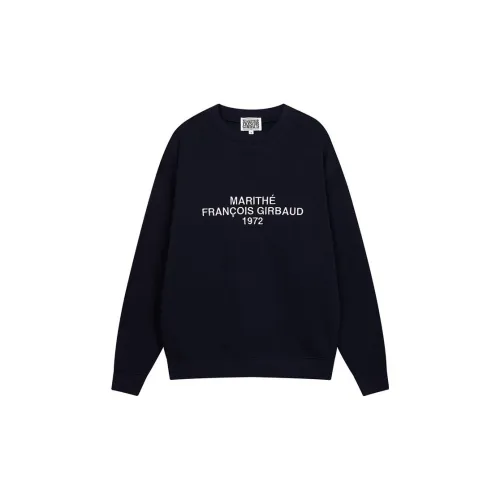 Marithe Francois Girbaud Sweatshirts Unisex Blue