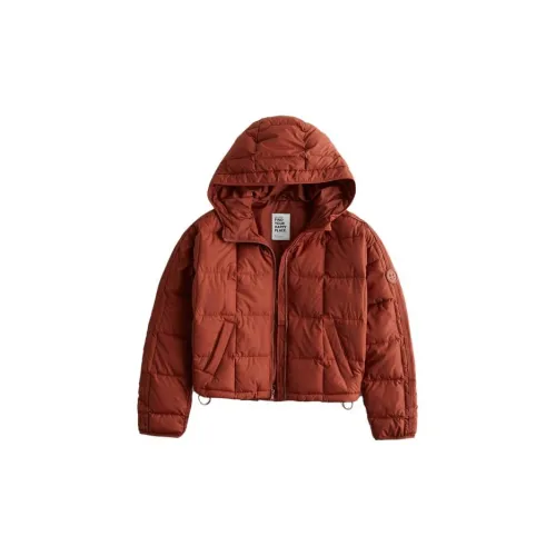 Hollister Jackets Women's Rusty Red