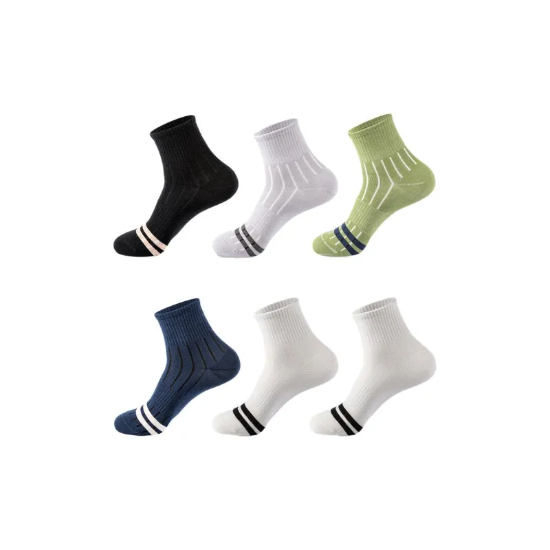 Lanza Men Mid Calf Socks-2
