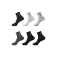 10-Pack (2 Navy Blue+2 White+2 Light Gray+2 Dark Gray+2 Gray)