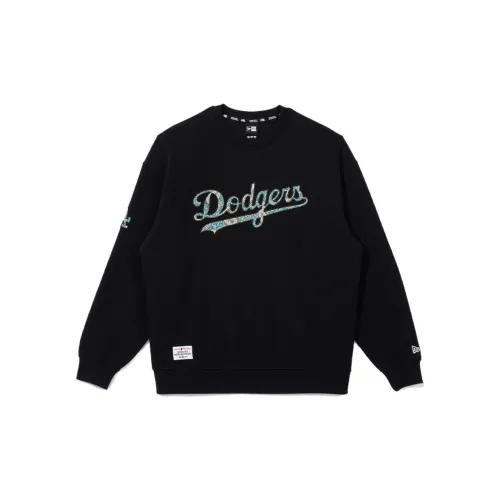 Mlb X New Era Los Angeles Dodgers Sweatshirts Unisex Black